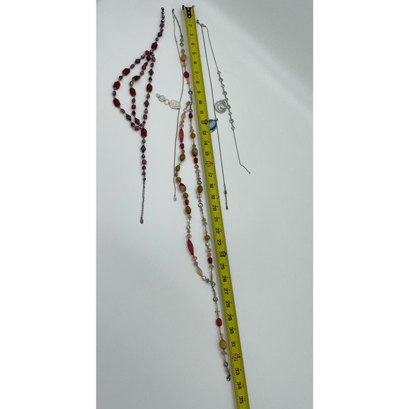 Assorted costume Jewelry adjustable, stones and beaded - Picture 8 of 12